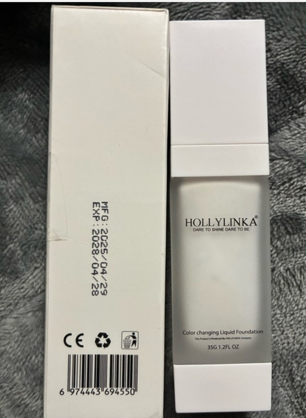 Color Changing Liquid Foundation - White Bottle